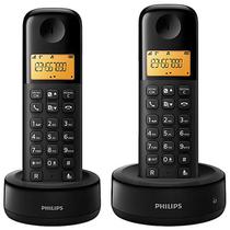 Aparelho de Telefone Philips D1302B 2 Bases / Bina / Sem Fio foto principal