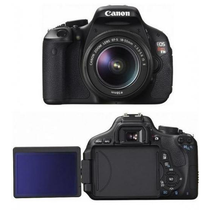 Câmera Digital Canon EOS Rebel T3i 18.0MP 3.0" foto 2