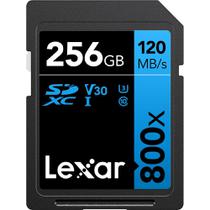 Cartão de Memória Lexar 800X SDXC 256GB Classe 10 120MB/s foto principal