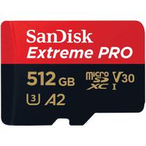 Cartão de Memória Sandisk Extreme Pro Micro SDXC 512GB foto principal