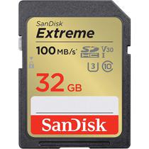 Cartão de Memória Sandisk Extreme SDHC 32GB Classe 10 100MB/s foto principal