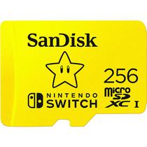 Cartão de Memória Sandisk Micro SDXC 256GB para Nintendo Switch foto principal