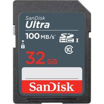 Cartão de Memória Sandisk Ultra SDHC 32GB Classe 10 100MB/s foto principal