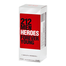 Perfume Carolina Herrera 212 Men Heroes Forever Young Eau de Toilette Masculino 50ML foto 1