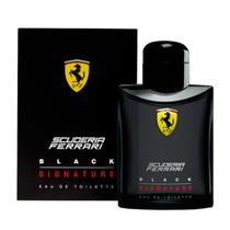 Perfume Ferrari Black Signature Eau de Toilette Masculino 75ML foto 1