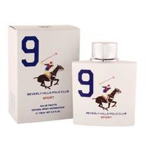 Perfume Beverly Hills Polo Club Sport 9 White Eau de Toilette Masculino 100ML foto 1