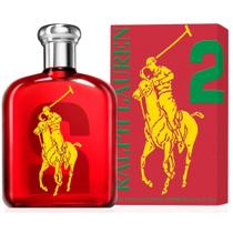 Perfume Ralph Lauren Polo Big Pony 2 Red Eau de Toilette Masculino 125ML foto 1