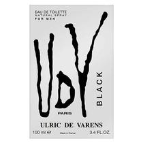 Perfume Ulric de Varens Black Eau de Toilette Masculino 100ML foto 1