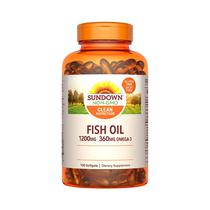 Vitaminas Sundown Fish Oil 1200MG 360MG OMEGA-3 100 Capsulas