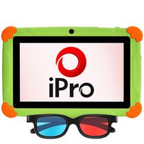 Tablet Ipro Turbo 5 Kids Wi-Fi 32GB/2GB Ram de 7" 0.3MP/0.3MP - Verde/Laranja