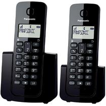 Telefone Sem Fio Panasonic KX-TGB112LAB com Identificador de Chamadas - Preto