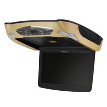 Tela para Carro Napoli DVD-10 - USB/SD/Aux - TV - 10" - Preto e Dourado
