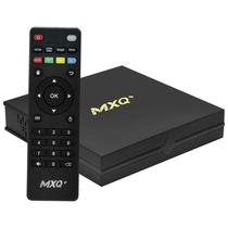 Receptor Digital TV Box MXQ+ 8K 5G 64GB/ 256GB/ Iptv/ Wifi/ HDMI/ USB/ Lan/ Android 10.0 Preto