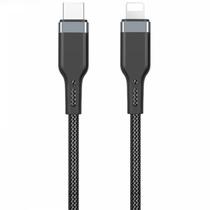 Cabo Wiwu Platinum PT04 USB-C A Lightning 1.2M - Black
