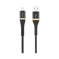 Cable Wiwu ED-102 USB-A A Micro USB 2M Negro - Dorado