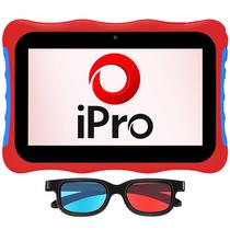 Tablet Ipro Turbo 4 Kids Wi-Fi 32GB/2GB Ram de 7" 0.3MP/0.3MP - Vermelho/Azul