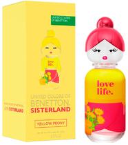 Perfume Benetton United Colors Sisterland Yellow Peony Edt 80ML - Feminino
