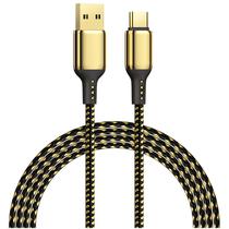 Cabo Wiwu Gold GD-101 USB-A A USB-C 3M - Golden/Black