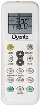 Control Remoto Aire Quanta QTEAC3010 Disp.LCD-BL