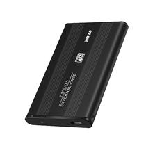 Gaveta para HD Externo Case 2.5" HHD-SSD / USB 2.0 / SATA - Preto