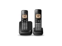 Telefone Panasonic KX-TGC352 - com Bina - Preto - 110V - 2 Unidades