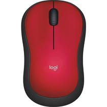 PC Mouse Logitech M185 Red Sem Fio
