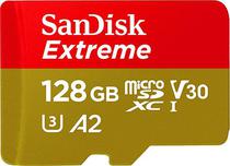 Cartao de Memoria Micro SD Sandisk Sdsqxaa 128GB Extreme 190-90 MB/s
