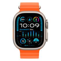 Relogio Apple Watch Ultra 2 49MM Titanium Case Orange (MREH3LL)