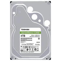 HD Toshiba 4TB S300 Surveillance 3.5" SATA 3 5400RPM - HDWT140UZSVAR