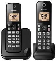 Telefone Sem Fio Panasonic KX-TGC352LAB 2 Base Bivolt - Black