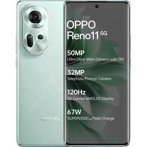 Smartphone Oppo RENO11 5G CPH2599 Tela 6.7 / 12/ 256GB / Cam 50MP+32MP+8MP / Android 14 - Verde Agua