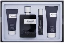 Kit Perfume Faconnable Riviera Edp 90ML+20ML + Gel Douche 50ML+90ML - Masculino