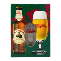 Bebidas Birra Moretti Cerveza Pack c/Copa 330ML - Cod Int: 4336