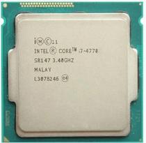 Processador OEM Intel 1150 i7 4770 3.40HZ s/CX s/fan s/G