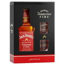 Bebidas Jack Daniel Whiskey Fire c/Shots 750ML - Cod Int: 75552