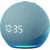 Speaker Amazon Echo Dot B7W644 - com Alexa - 4A Geracao - Wi-Fi - Azul