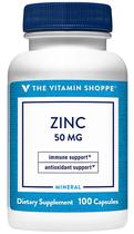 Ant_The Vitamin Shoppe Zin 50MG (100 Capsulas)