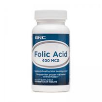 Folic Acid 400MCG GNC 100 Tablets