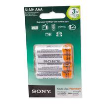 Pilhas Recarregaveis Sony NH-AAA-B4EN 5000MAH com 4 Pilhas Inclusas AAA