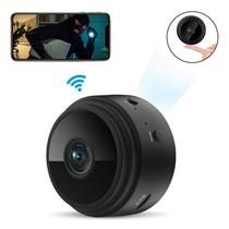 Mini Camera de Seguranca A9 2AVVA-SXT1 / IP / HD / Visao Noturna / Wifi / App Ftycampro - Preto