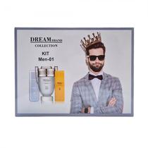 Kit Perfume Dream Brand Collection MEN01 Masculino 3PCS