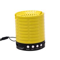 Aparelho de Som Radio Portatil Speaker Luo Mini LU-888 com Bluetooth - Amarelo
