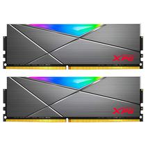 Ant_Memoria Ram Adata XPG Spectrix D50 DDR4 32GB (2X16GB) 3200MHZ RGB AX4U320016G16A-DT50 - Cinza