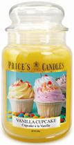 Vela Aromatica Price's Candles Vanilla Cupcake - 630G