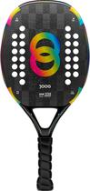 Raquete de Beach Tennis Joog Carbon Frame Eva Super Foam 24K Pro - Rainbow