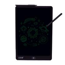 Tablet de Escrita LCD, Luo 16 Polegadas Digital Grafico Eletronico Portatil Placa de Desenho Manuscrito Pad para Criancas Adultos Casa Escola Escritorio (PRETO-16") LU-A62