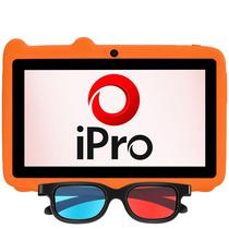 Tablet Ipro Turbo 7 Kids Wi-Fi 32GB/2GB Ram de 7" 0.3MP/0.3MP - Laranja/Cinza