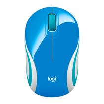 Mouse Logitech M187 Wireless Azul/Teal/Branco