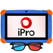Tablet Ipro Turbo 5 Kids Wi-Fi 32GB/2GB Ram de 7" 0.3MP/0.3MP - Azul/Laranja