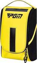 Ant_Bolsa para Calcados de Golfe PGM XB005-1 - Amarelo/Preto